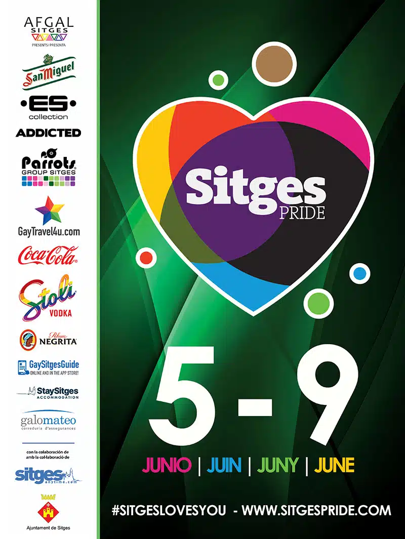 Sitges Pride official poster